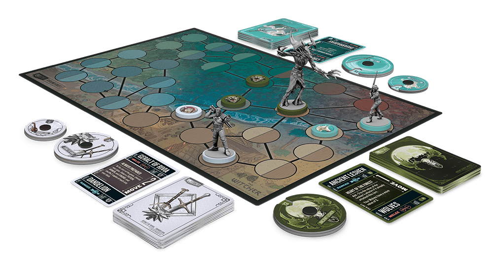 Unmatched : The Witcher - Steel and Silver